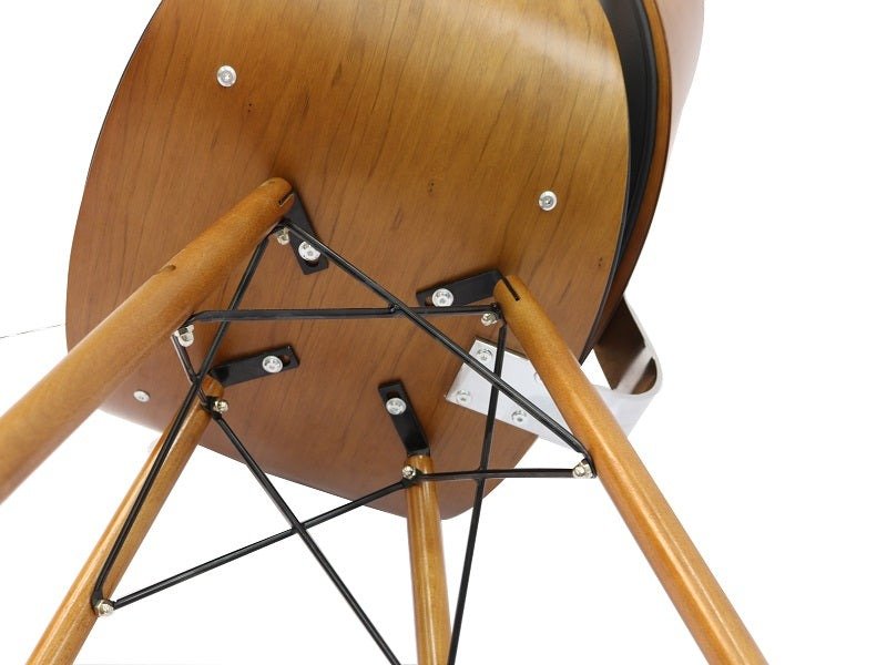 Eames Dining Side Chair - DSW Faux Leather | Black