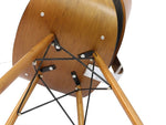 Eames Dining Side Chair - DSW Faux Leather | Black
