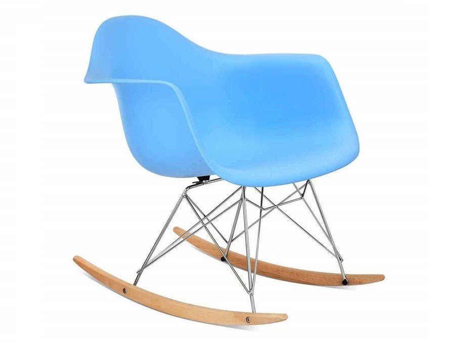 Eames Rocking Arm Chair - RAR | Light Blue