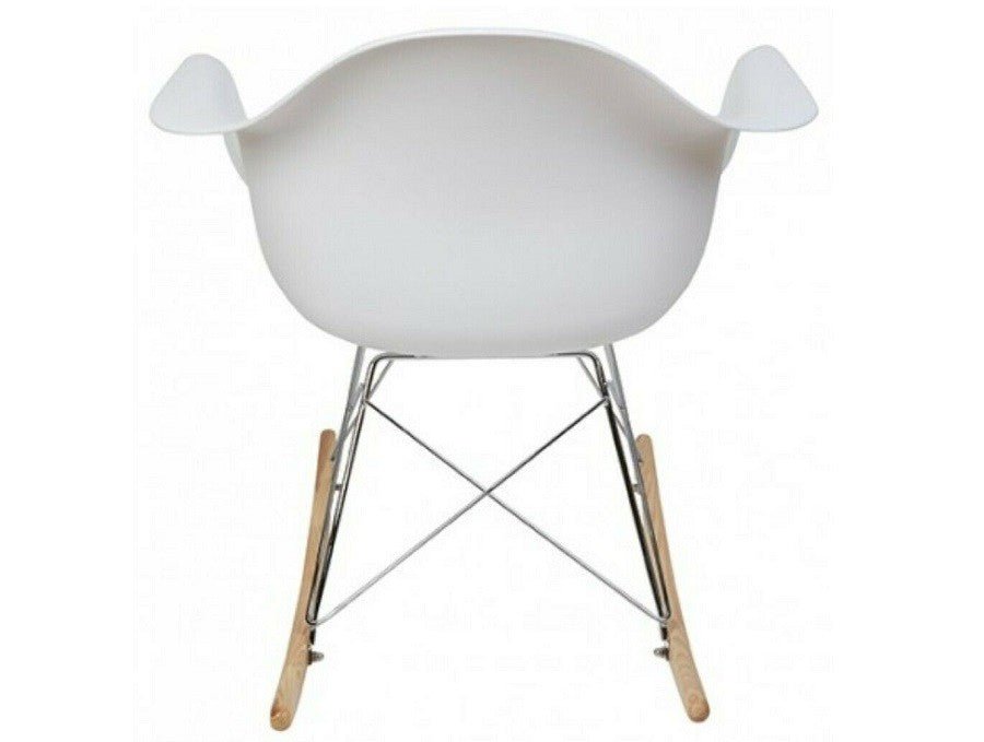 Eames Rocking Arm Chair - RAR | White