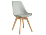 Modern Tulip Dining Chair - Grey | Iconic Style for Contemporary Spaces