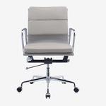 Eames Low Back Soft Pad Office Chair EA217 - Dark Grey