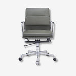Eames Low Back Soft Pad Office Chair EA217 - Dark Brown