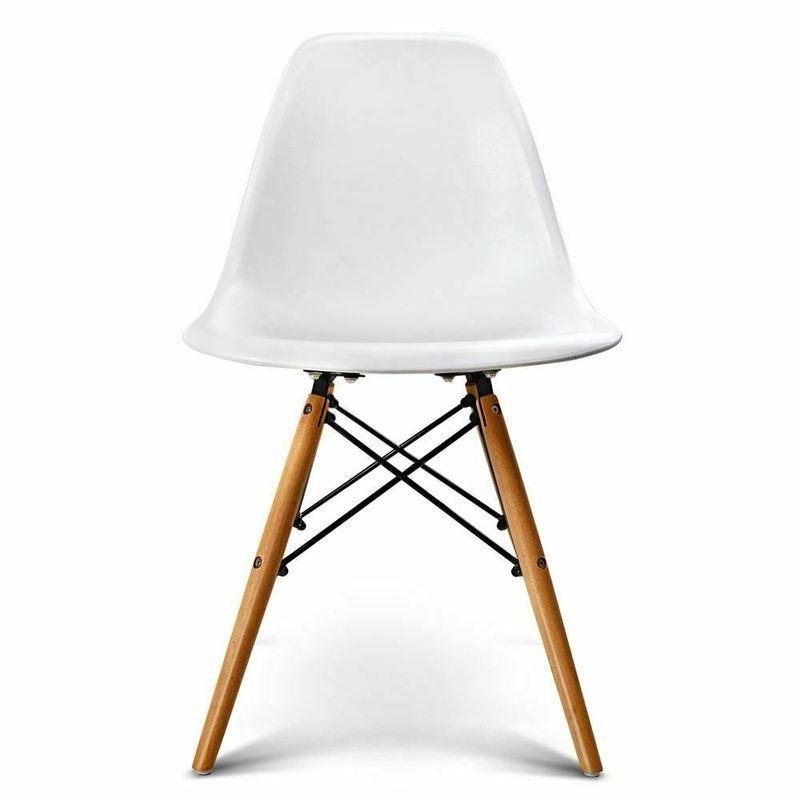 Eames Dining Side Chair - DSW | Black