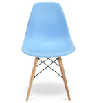 Eames DSW Dining Side Chair | Light Blue - Modern Elegance