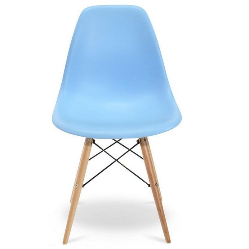 Eames Dining Side Chair - DSW Light Blue