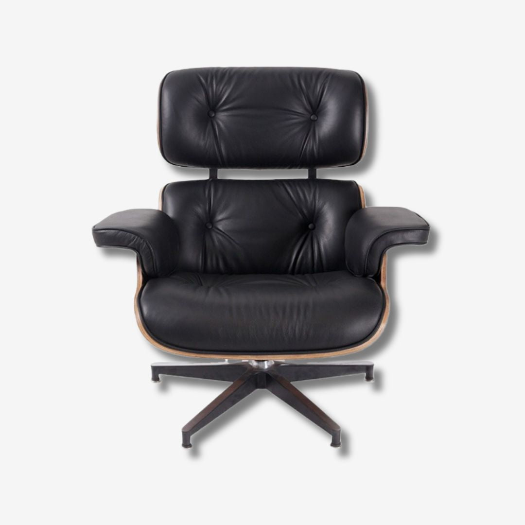 Eames Lounge Chair & Ottoman – Walnut Wood | Black