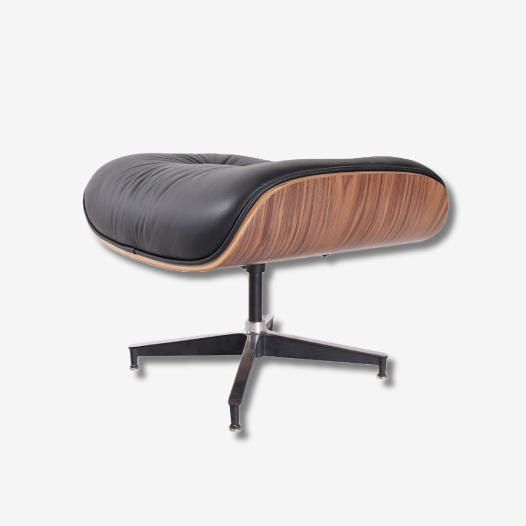 Eames Lounge Chair & Ottoman – Walnut Wood | Black