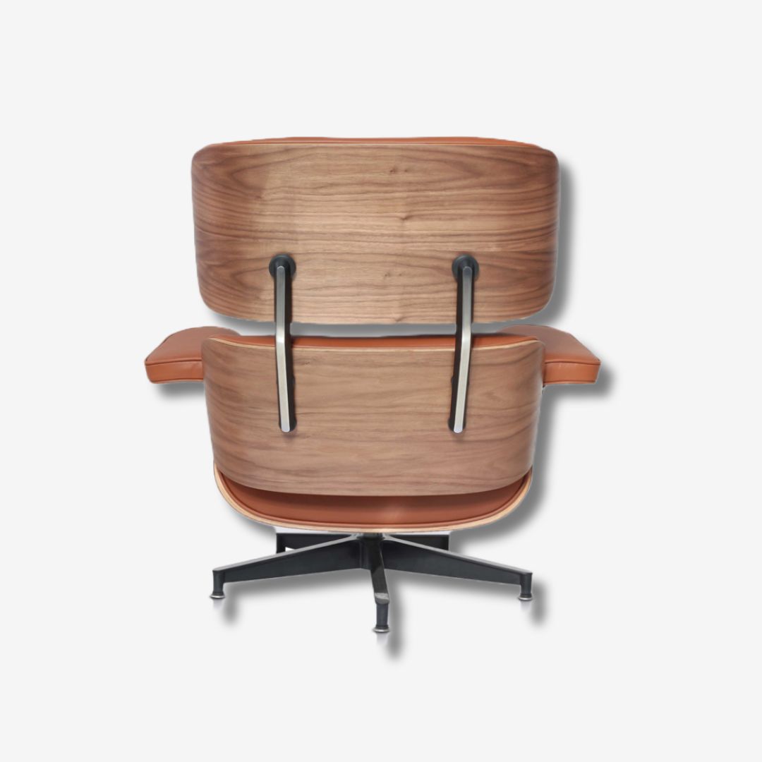 Eames Lounge Chair & Ottoman – Walnut Wood | Dark Brown