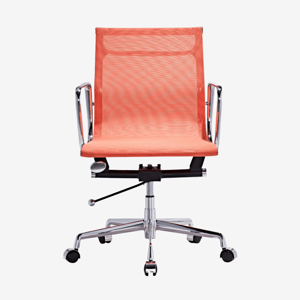 Eames Mesh Low Back Office Chair EA117 | Orange