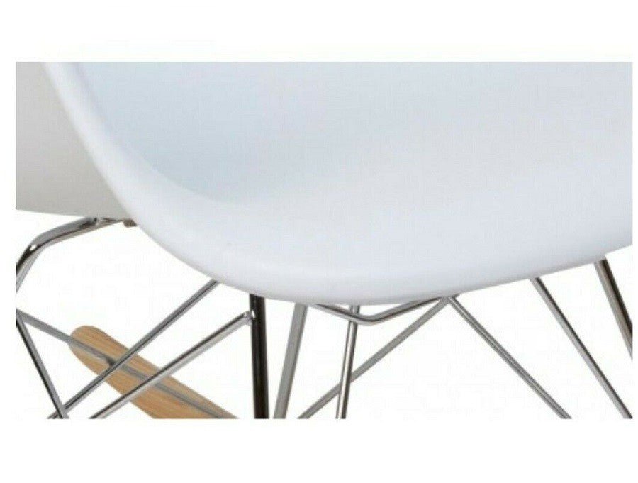 Eames Rocking Arm Chair - RAR | White