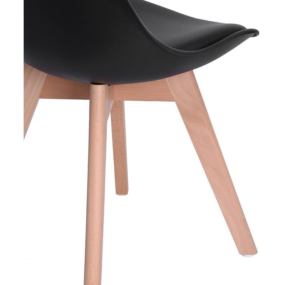 Modern Tulip Dining Chair - Black | Iconic Design for Modern Living