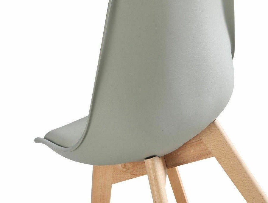 Modern Tulip Dining Chair - Black | Sleek Design for Contemporary Interiors