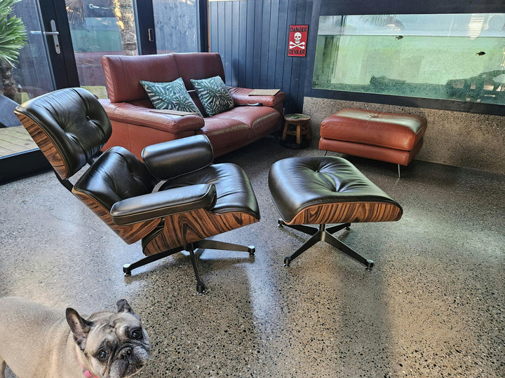 Eames Style Lounge Chair & Ottoman