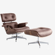 Buy Charles Eames Lounge Chair & Ottoman - Rosewood & Tan Brown
