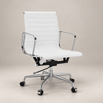 Buy Eames Low Back Ribbed Office Chair EA117  – White