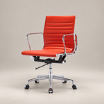 Buy Eames Low Back Ribbed Office Chair EA117  – Orange