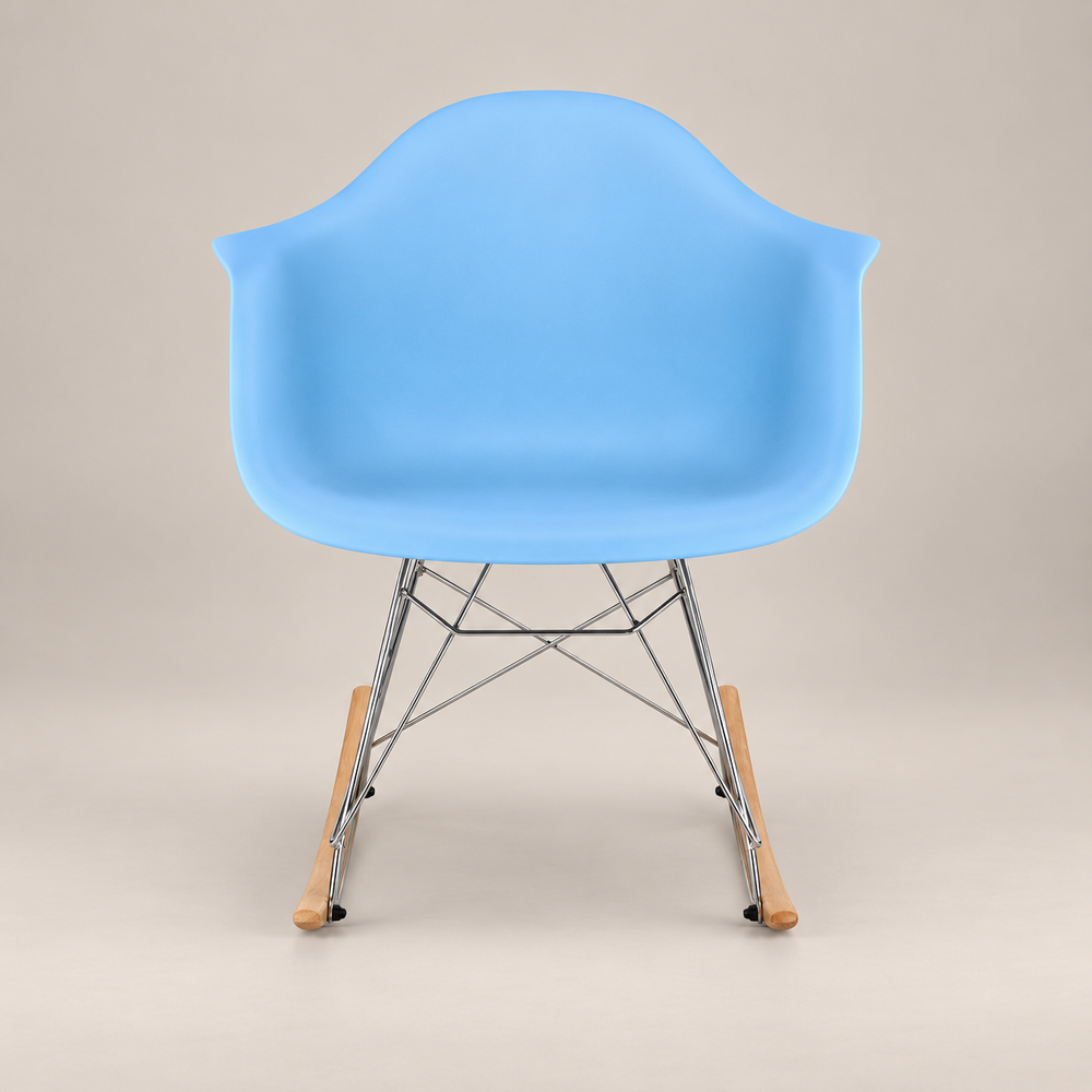 Eames Rocking Arm Chair - RAR | Light Blue