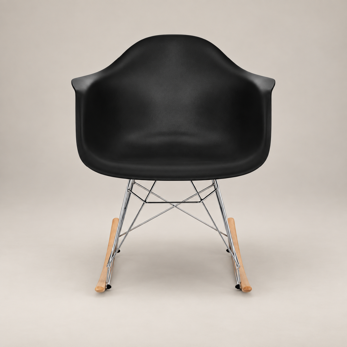 Buy Eames Rocking Arm Chair - RAR | Black