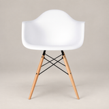 Buy Eames Dining Side Armchair - DAW | White