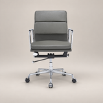 Buy Eames Low Back Soft Pad Office Chair EA217 - Dark Grey