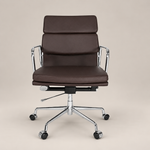 Buy Eames Low Back Soft Pad Office Chair EA217 - Dark Brown