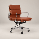 Buy Eames Low Back Soft Pad Office Chair EA217 - Tan Brown