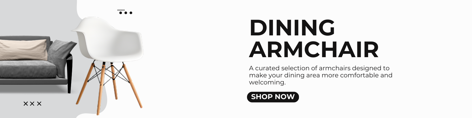 Acheter des chaises de salle à manger design avec accoudoirs | Furnish