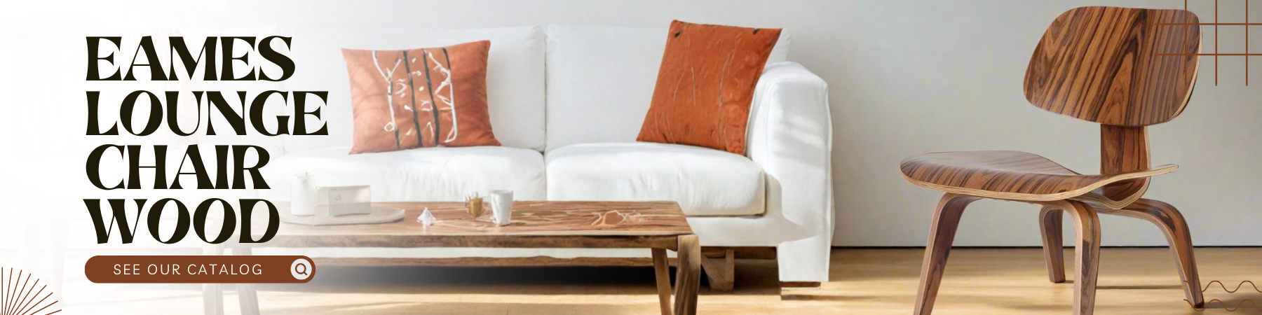 Découvrez la collection de chaises Lounge Wood | Furnish Meister