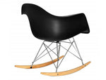 Eames schommelstoel - RAR | Zwart 