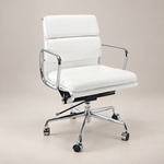 Eames Low Back Soft Pad Office Chair EA217 - White