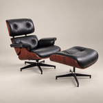 Lounge Chair Ray Eames : Palissandre foncé noir