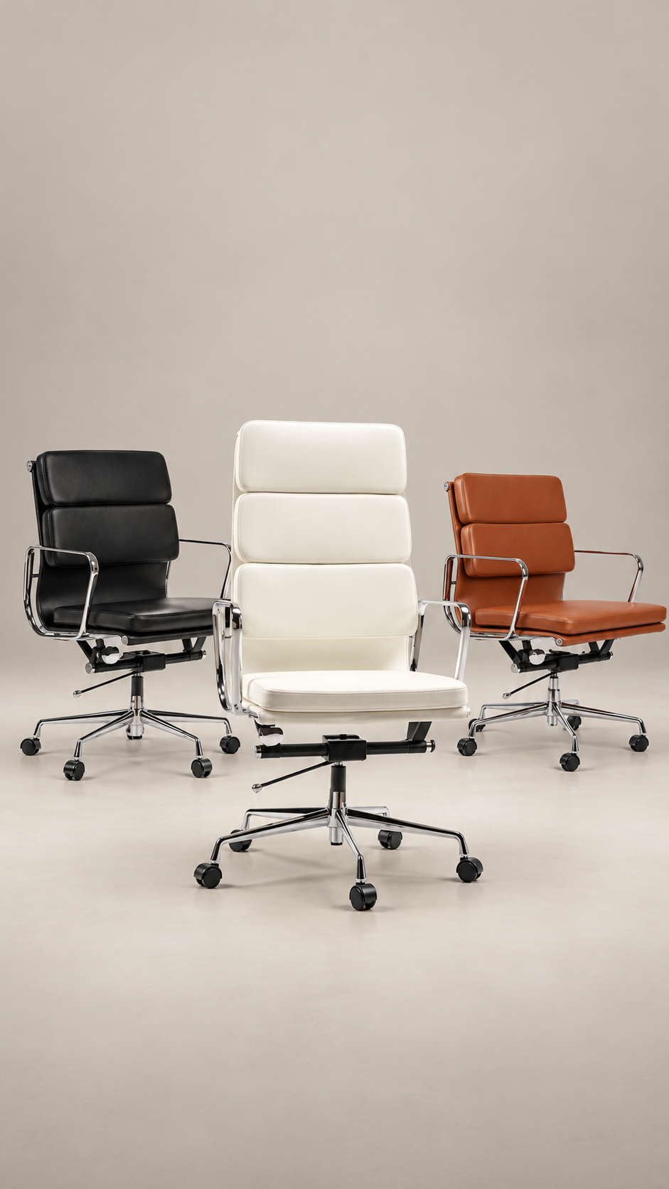 Buy Eames Soft Pad Chair Office Replicas | Furnish Meister