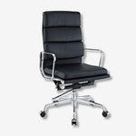 Eames High Back Soft Pad Office Chair EA219 - Black