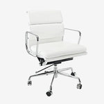 Eames Low Back Soft Pad Office Chair EA217 - Tan Brown