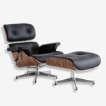 Eames Lounge Chair & Ottoman – Rosewood | Black Leather
