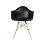Eames Dining Side Armchair - DAW | Black