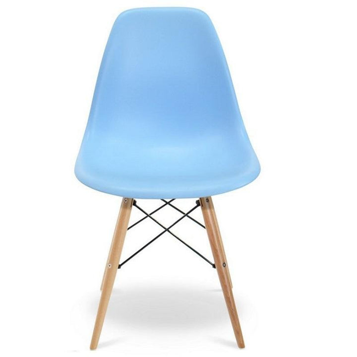 Eames Dining Side Chair - DSW  Light Blue