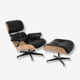 Eames Lounge Chair & Ottoman - Ash Wood | Black