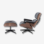 Eames Lounge Chair & Ottoman – Walnut Wood | Dark Brown
