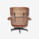 Eames Lounge Chair & Ottoman – Walnut Wood | Dark Brown