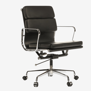 Eames Low Back Soft Pad Office Chair EA217 - Black