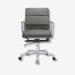 Eames Low Back Soft Pad Office Chair EA217 - Dark Grey