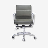 Eames Low Back Soft Pad Office Chair EA217 - Dark Grey