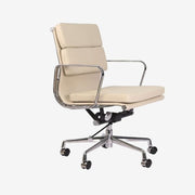 Eames Low Back Soft Pad Office Chair EA217 - Cream