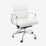 Eames Low Back Soft Pad Office Chair EA217 - White