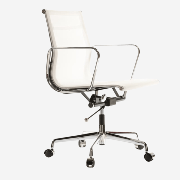 Eames Mesh Low Back Office Chair EA 117 | White