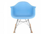 Eames Rocking Arm Chair - RAR | Light Blue