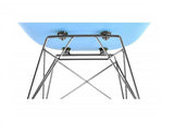 Eames Rocking Arm Chair - RAR | Light Blue