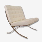 Mies Premium Barcelona Chair - cream Leather